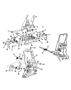 Part Location Diagram of 02005591 Cub Cadet Torsion Spring